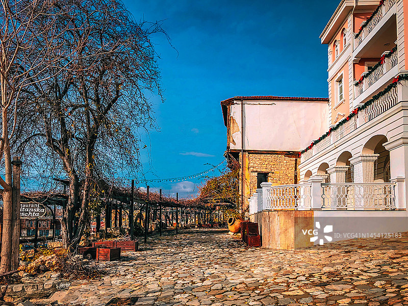 保加利亚内塞巴尔古城图片素材