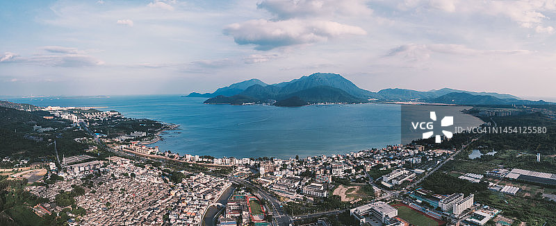 大鹏所城航拍图片素材