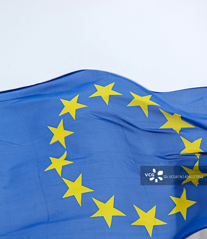 欧盟旗帜纹理图片素材