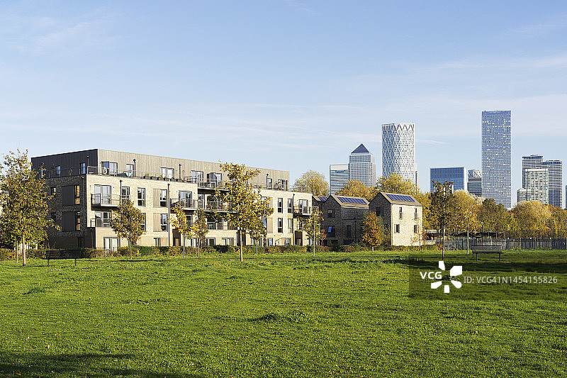 伦敦市内住宅图片素材