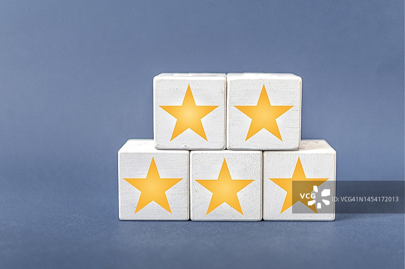 卓越概念，五星，金星图片素材