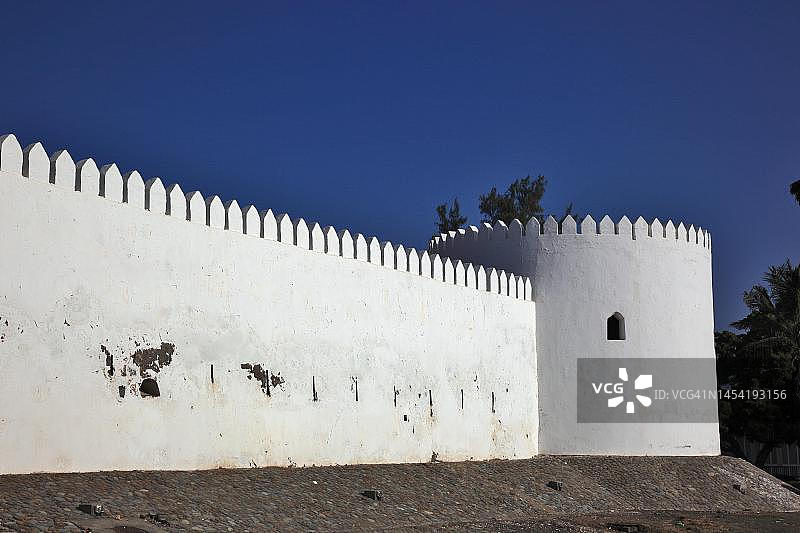 阿曼胡杰拉的苏哈尔堡图片素材