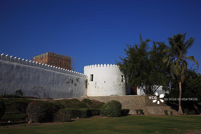 阿曼胡杰拉的苏哈尔堡图片素材