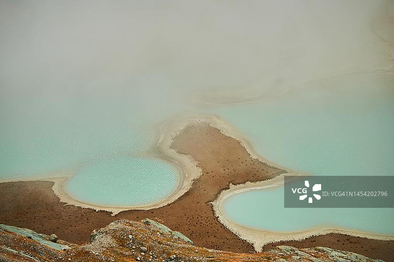 帕斯特尔策冰川山谷云海图片素材