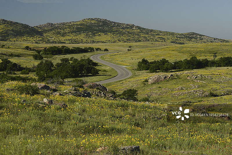 威奇托山脉风光图片素材