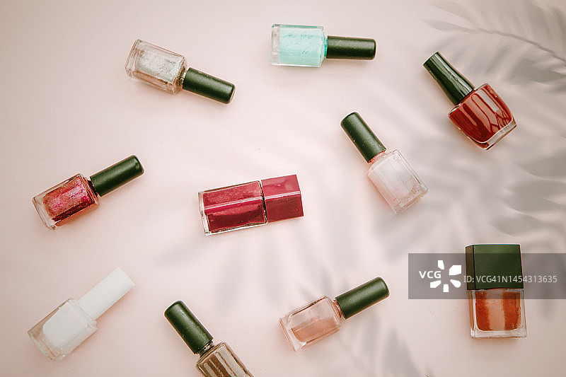 指甲油背景图片素材