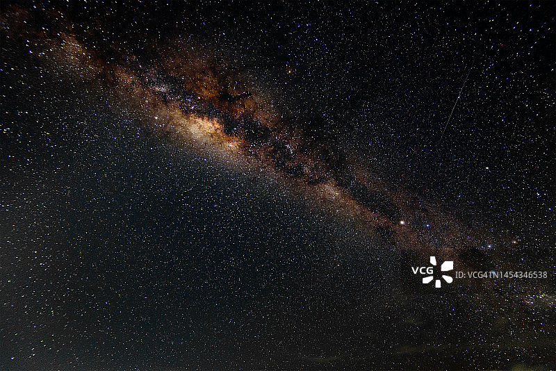 银河夜景背景图片素材