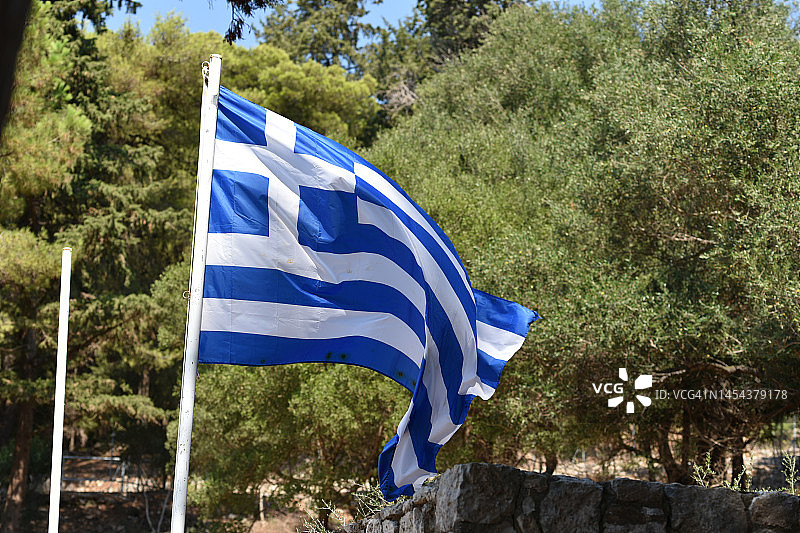 希腊的国旗图片素材