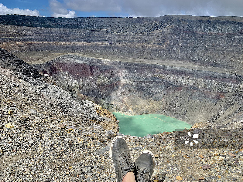 圣安娜火山图片素材