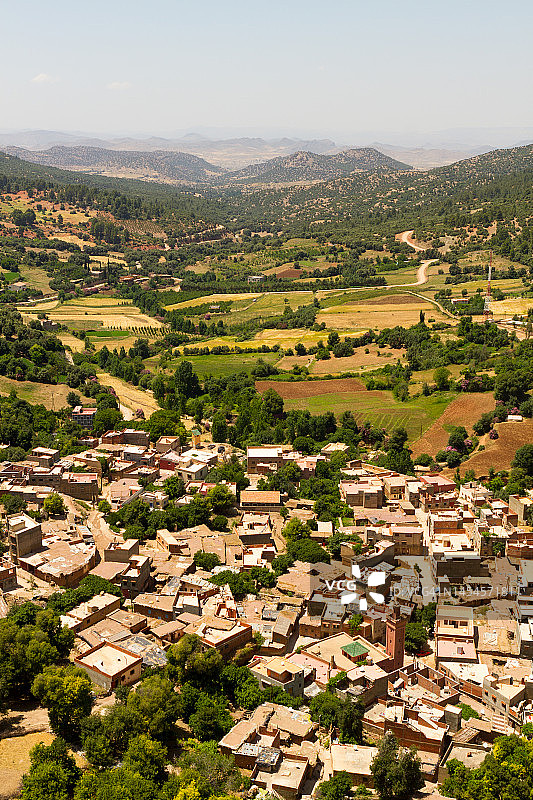 伊夫兰扎维亚，中阿特拉斯山脉，摩洛哥，北非图片素材