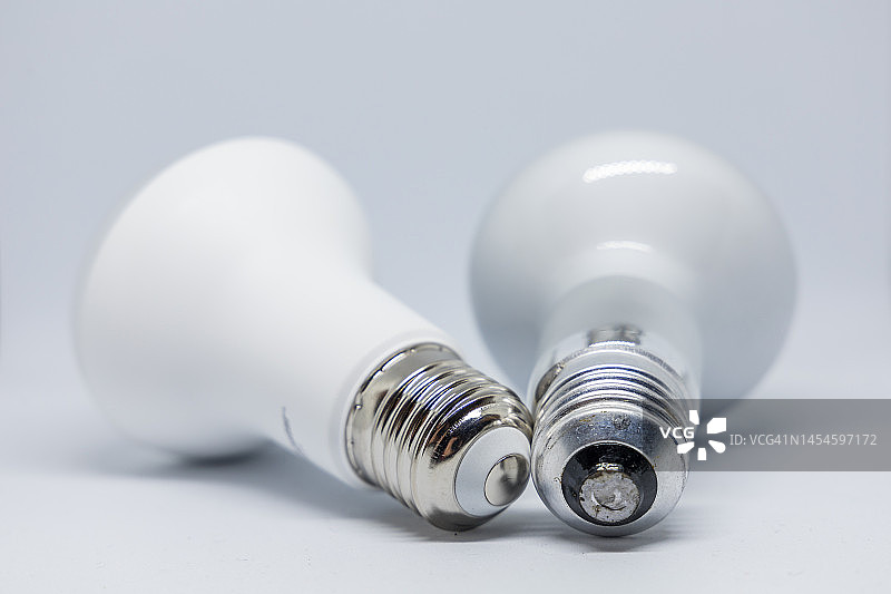灯泡特写图片素材