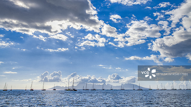 大溪地岛图片素材