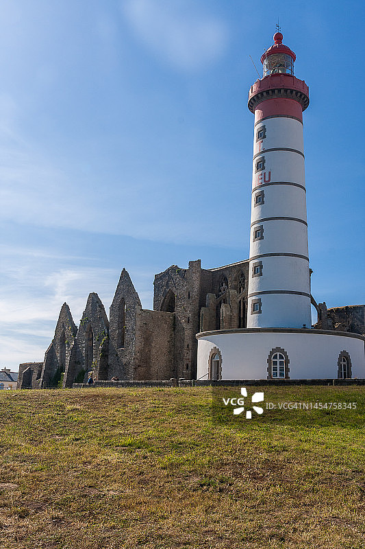 圣马修灯塔和修道院遗址图片素材