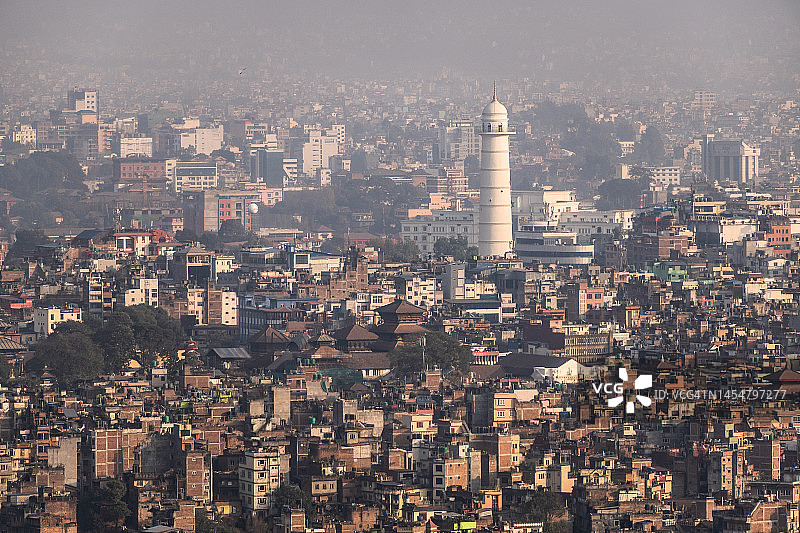 尼泊尔加德满都市景图片素材