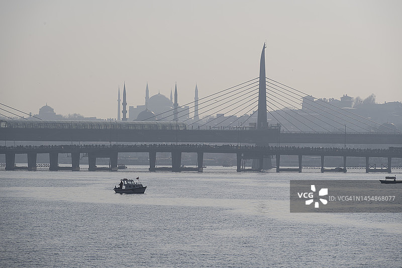 雾中的戈登霍恩图片素材