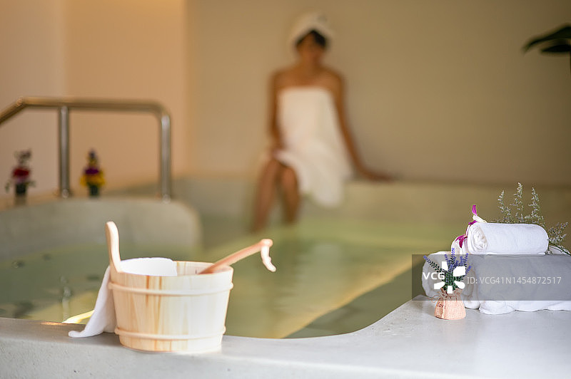 温泉爱好者图片素材