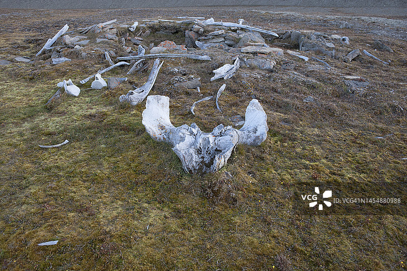 古代图勒房屋遗址图片素材