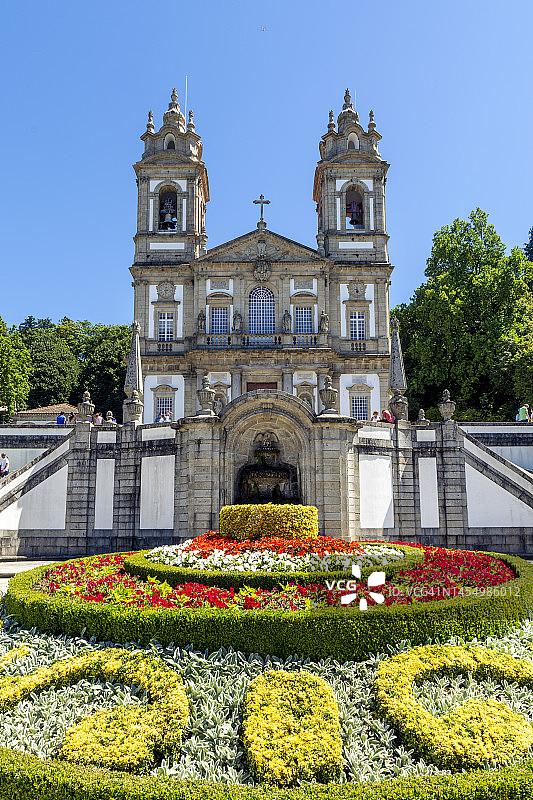 葡萄牙布拉加的邦热苏斯山图片素材