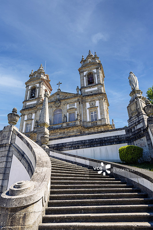 葡萄牙布拉加的邦热苏斯山图片素材
