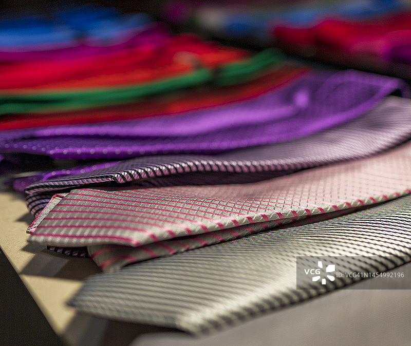 彩色领带图片素材