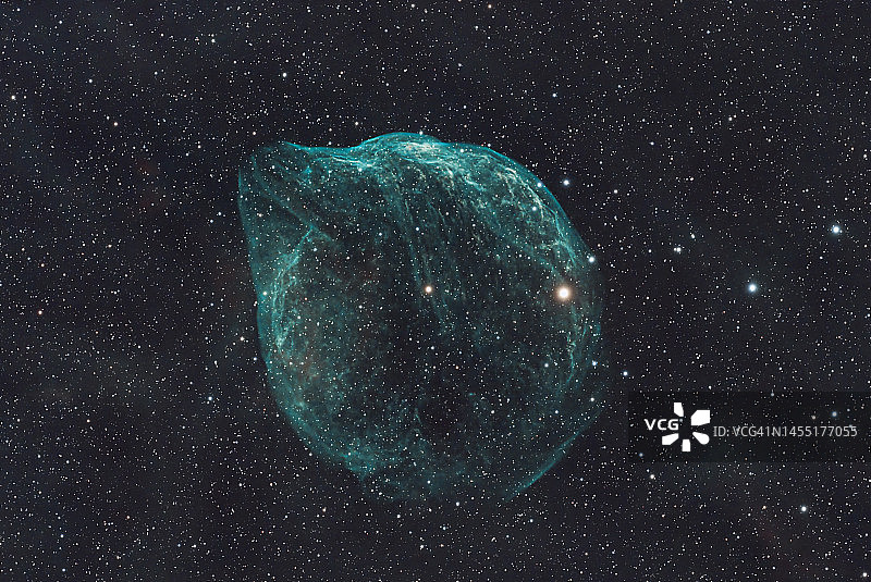 海豚星云图片素材