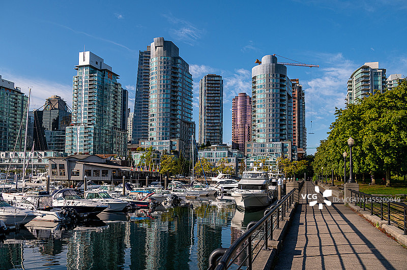 加拿大不列颠哥伦比亚省的温哥华图片素材