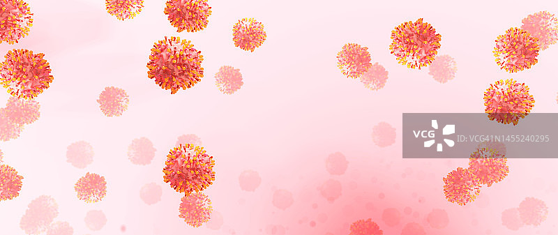 呼吸道合胞病毒颗粒图片素材