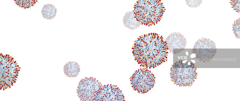 呼吸道合胞病毒颗粒图片素材