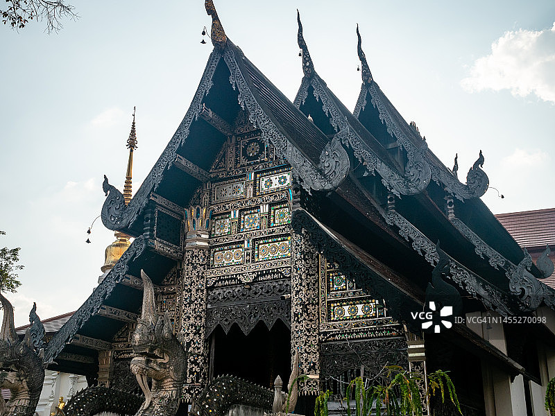 泰国清迈契迪龙寺图片素材