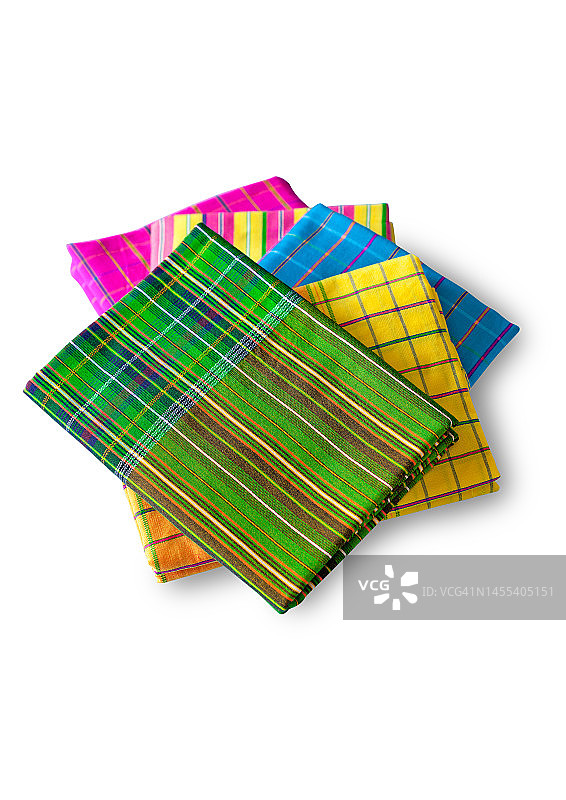 泰丝是一种需要编织技巧才能获得美丽图案的手工艺品图片素材