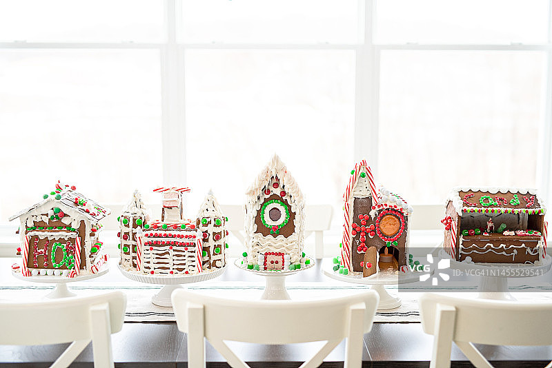 自制姜饼屋图片素材