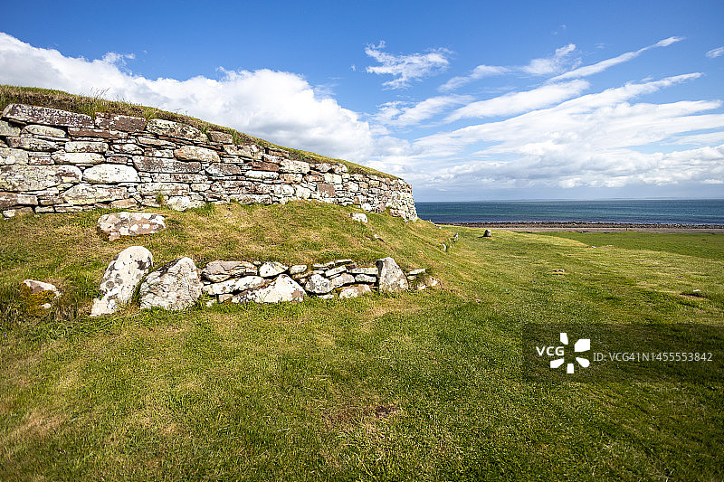 英国苏格兰凯斯内斯卡恩利亚布罗赫图片素材