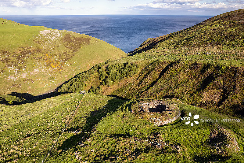 英国苏格兰凯思内斯奥斯代尔布罗赫图片素材