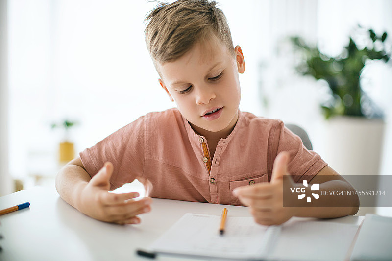 手指计数图片素材