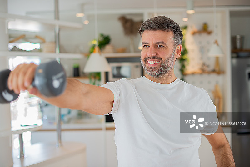 在家锻炼图片素材