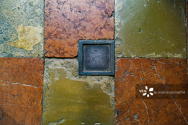 彩色方块地板砖几何图案图片素材