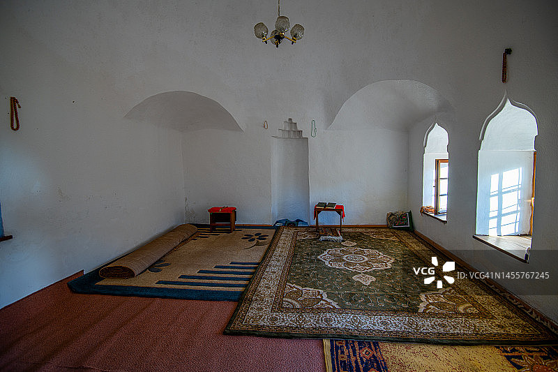 波斯尼亚和黑塞哥维那亚伊采老城圣玛丽教堂图片素材