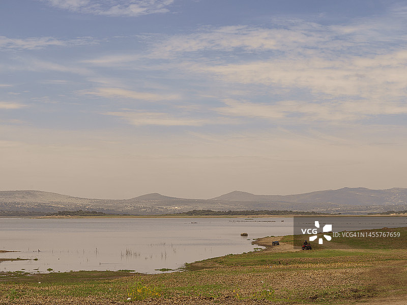 墨西哥湖泊风光图片素材