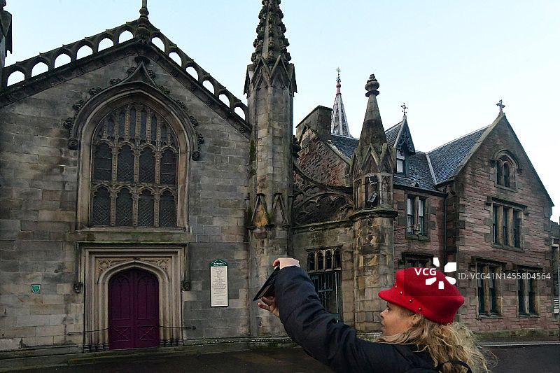 探索苏格兰因弗内斯市图片素材