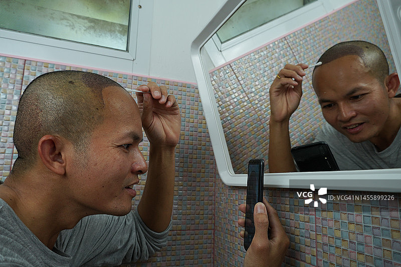 远程医疗智能手机图片素材