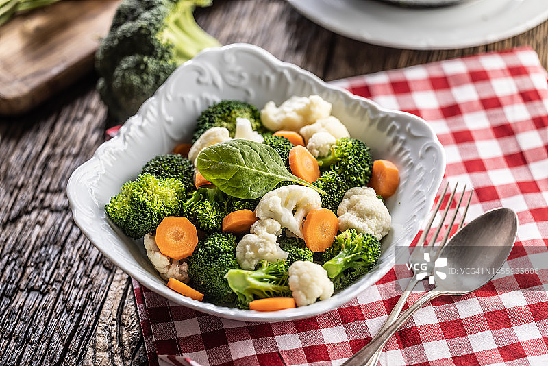 清蒸蔬菜图片素材