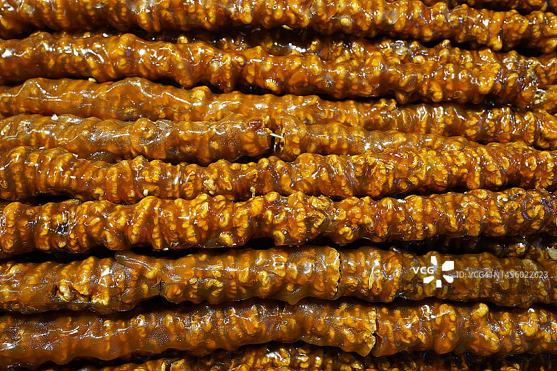 市场上售卖的土耳其软糖图片素材