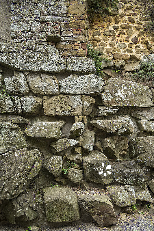 巨石墙图片素材
