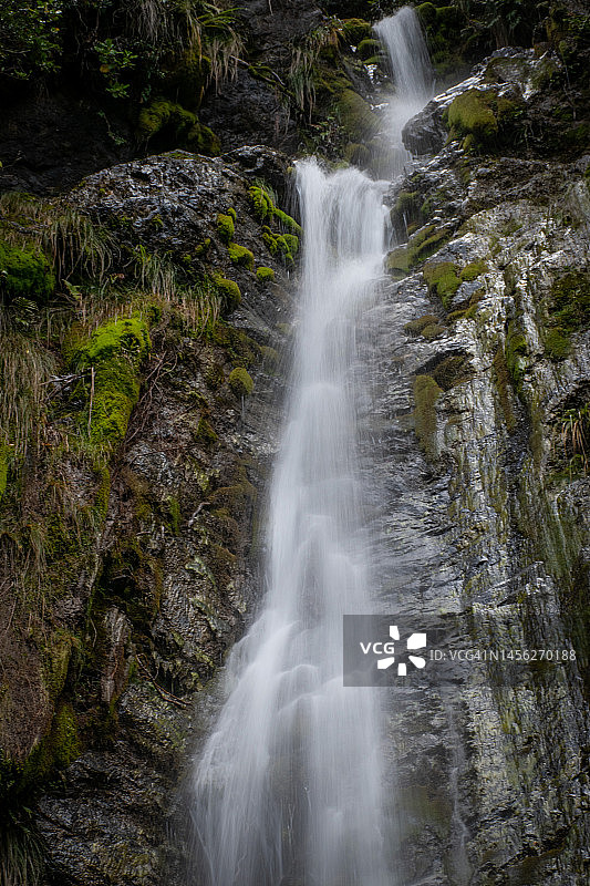 阿瑟隘口瀑布图片素材