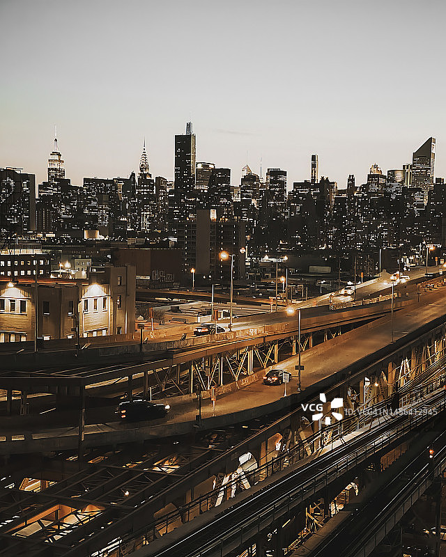 长岛市的通勤图片素材