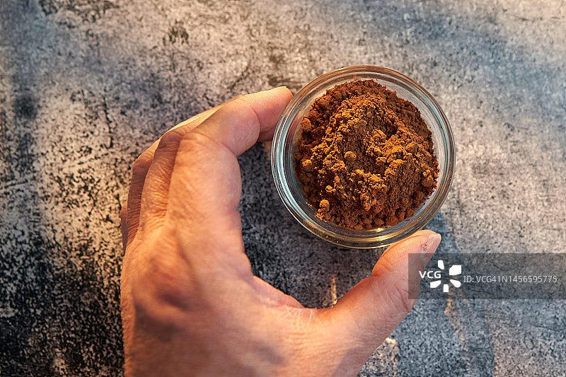 可可粉图片素材