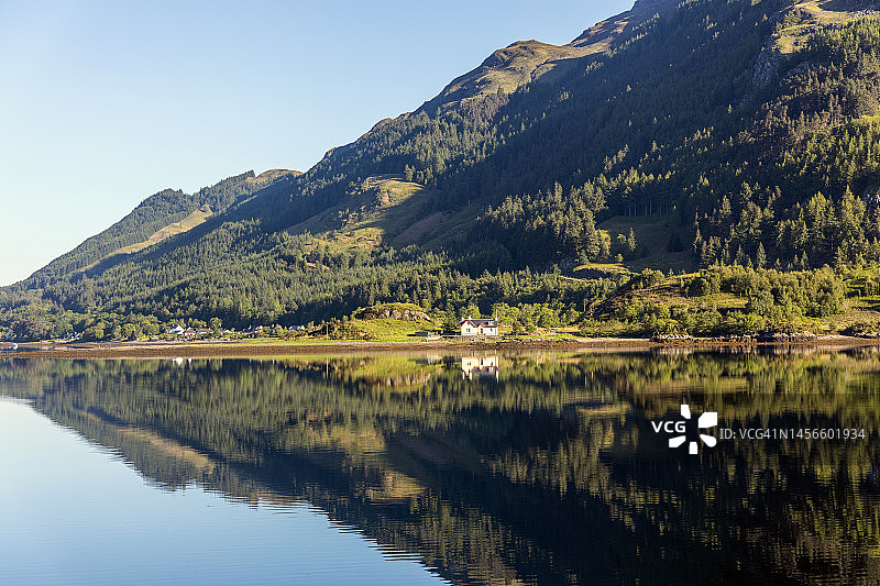 苏格兰杜伊赫湖风光图片素材