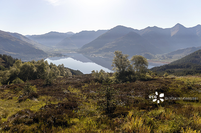 英国苏格兰拉塔根山口观景点图片素材