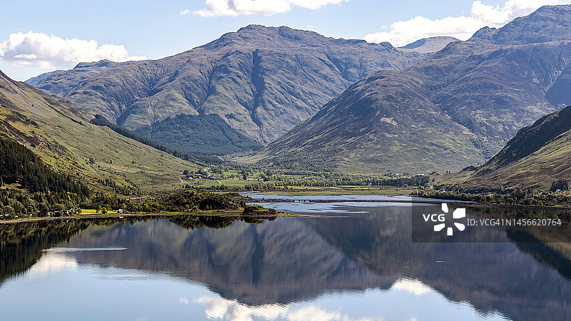 英国苏格兰格伦埃尔格风光图片素材