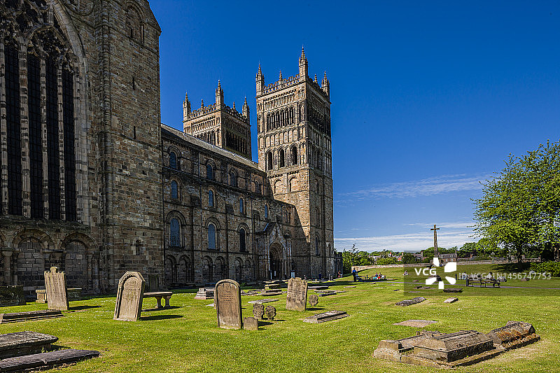 达勒姆大教堂景色图片素材